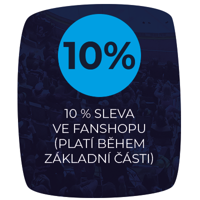 10 % sleva ve fanshopu (plat bhem zkladn sti)